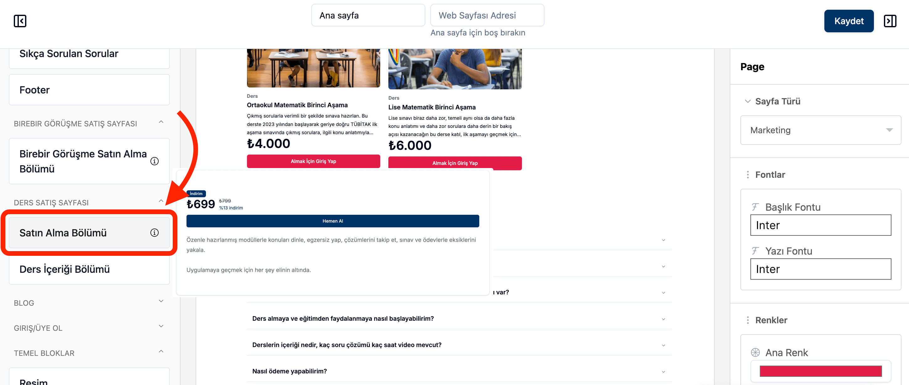 Satın Alma Bölümü Web Bloğu